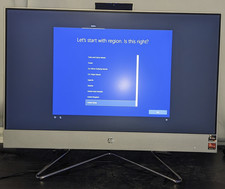 HP 24-DP0317C 23.8" All-In-One AMD Ryzen 3 4300U 16GB 256GB SSD 1TB - TESTED