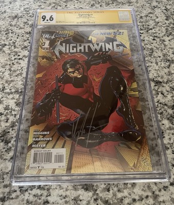 Nightwing #1 New 52 CGC Signed Kyle Higgins
