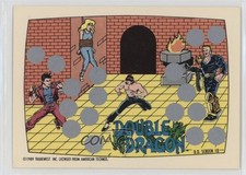 1989 Topps Nintendo Scratch-Off Game Double Dragon Screen 10 #10 11to