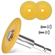 14In Hex Shank with 2PCS Diamond Cutting Blade Wheel for PVC Pipe Cutter