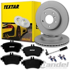 TEXTAR BREMSSCHEIBEN + BELÄGE VORNE für MERCEDES A-KLASSE W176 + B-KLASSE W246 TEXTAR BREMSSCHEIBEN + BELÄGE VORNE für MERCEDES A-KLASSE W176 + B-KLASSE W246