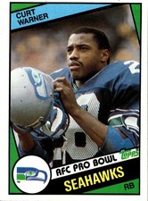 1984 Topps #198 Curt Warner ROOKIE