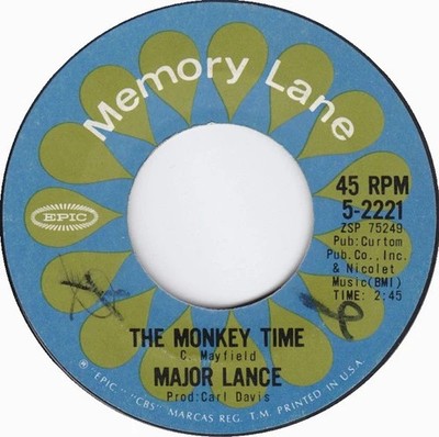 Major Lance - Um, Um, Um, Um, Um, Um / The Monkey Time
