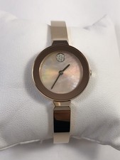 Movado Bold Quartz MOP Dial Rose Gold Tone Stainless Steel Ladies Watch 3600628