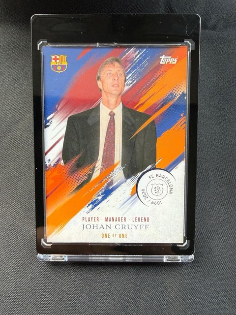 Johan Cruyff 1/1 ONE OF ONE Topps FC Barcelona 2025 SSP Ultra Rare
