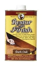 Howard Restor-A-Finish Semi-Transparent Dark Oak Oil-Based Wood Restorer 1pt.