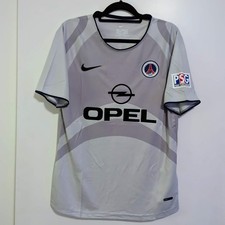 PSG Ronaldinho 2001 Retro Jersey Gray Men's L