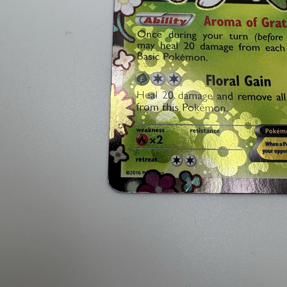 Pokémon TCG Shaymin EX Black Star Promo Card XY148 Holo MP - Image 4 of 4