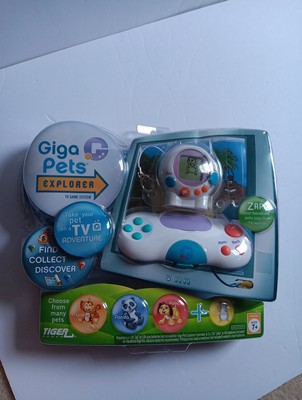 Hasbro Giga Pets Explorer TV Game System Plug Play By Tiger BRAND NEW SEALED 