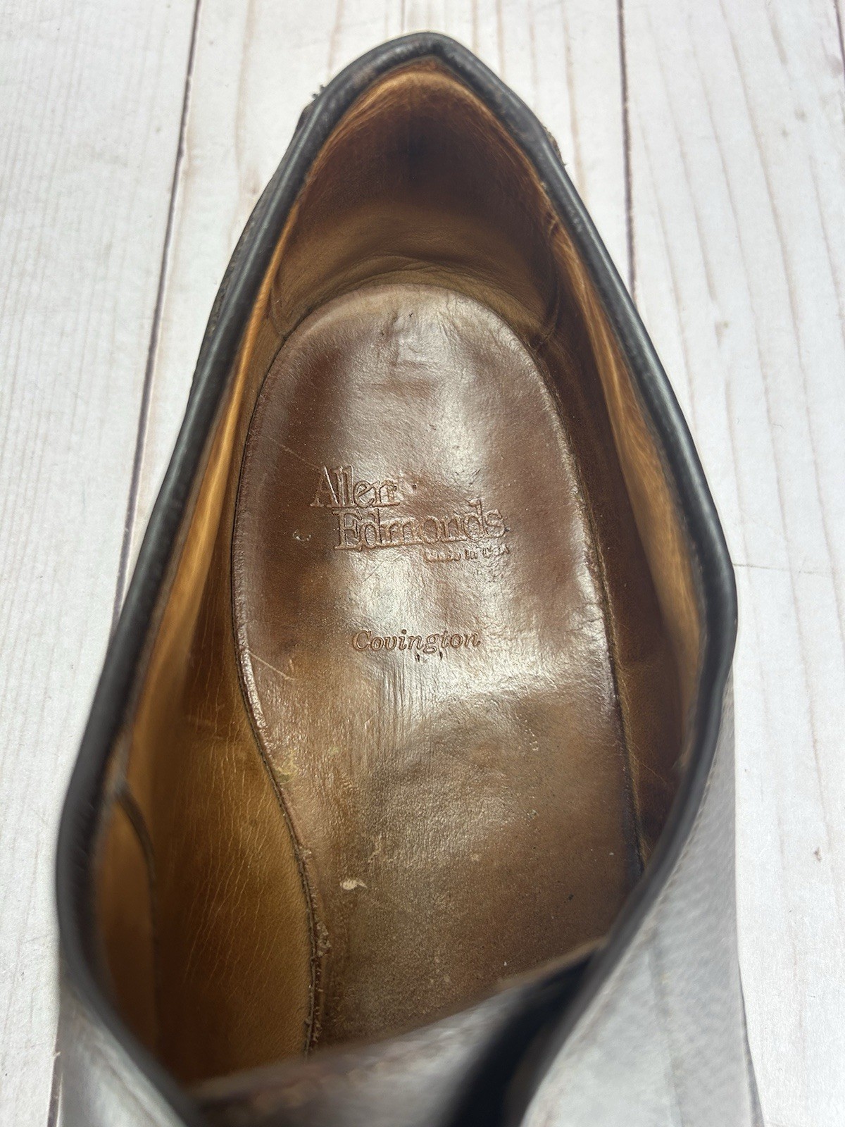 Allen Edmonds Covington Shoes Split Toe Dark Brow… - image 7