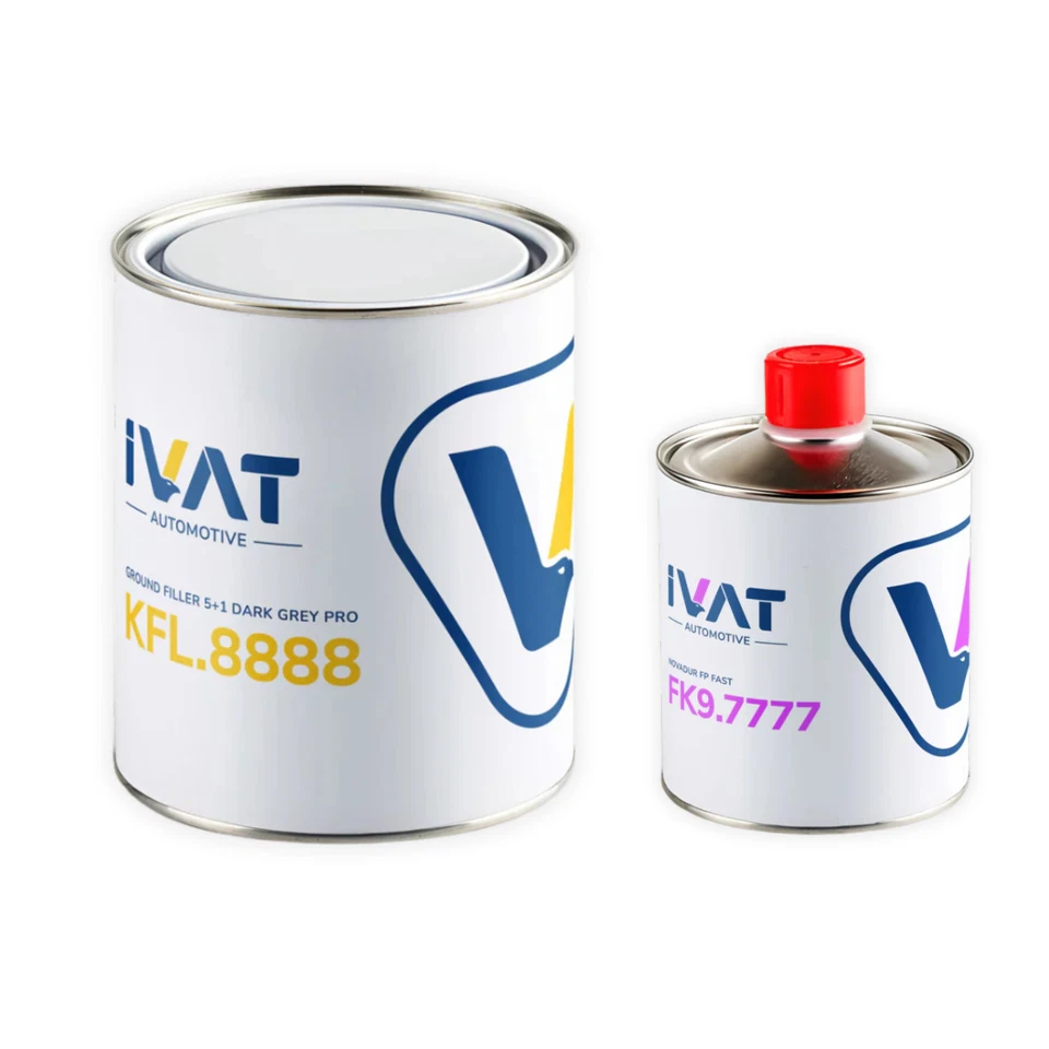 Fondo Bicomponente KFL.8888 per Carrozzeria Auto Moto Ivat Dark + Cat. 1,2 Lt