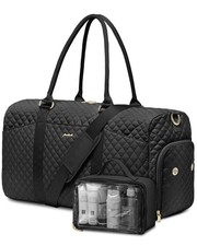 Travel Duffle Bag for Women - Weekender Bags with Shoe Compartment Large Carr...