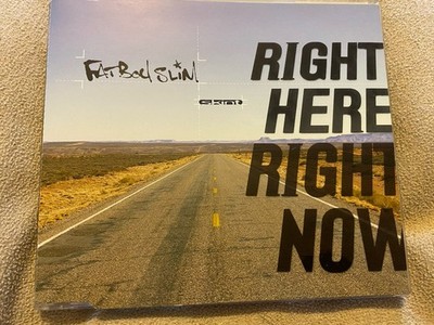 FATBOY SLIM - RIGHT HERE RIGHT NOW - 3 TRACK CD SINGLE