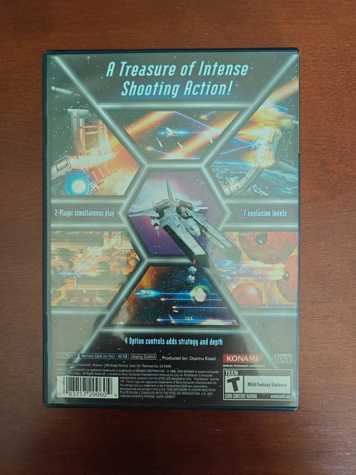 Gradius V (Sony PlayStation 2 PS2, 2004) Complete! - Image 2 of 3