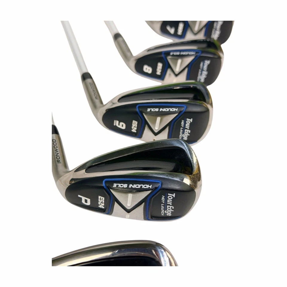 Tour Edge Hot Launch E524 Iron Wood Set 5-PW AW Graphite Shaft Ladies Flex RH - Image 3 of 4