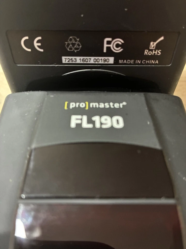 Canon Promaster FL190 TTL Flash For Canon Code 7253 - Image 3 of 4