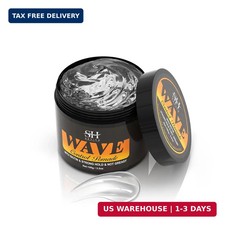 SEVICH 360 Wave Control Pomade for Men - Strong Hold Hair Styling Gel with Biot