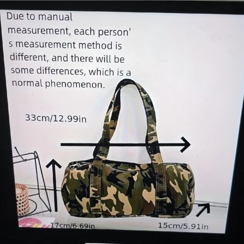 Камуфляжный маленький ствол наплечная сумка - Изображение 3 из 4