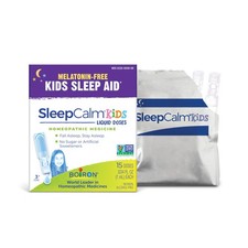 Boiron SleepCalm Kids Liquid Doses Sleep Aid 0.51 Fl Oz Pack of 1 , Clear