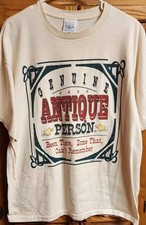 1993 Laid Back Genuine Antique Person T Shirt Men's XL 90s USA MADE Vintage Dad