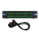 Sleek Black Digital Equalizer Perfect for Home Audio and Professional Use