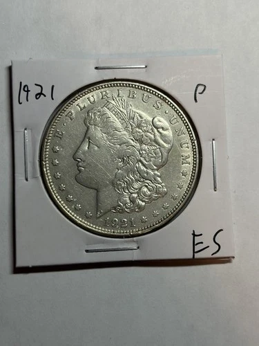 1921 P Morgan Silver Dollar XF Detail