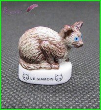 Feve Les Races de Chat Cat Edition Atlas " Le Chat Siamois "  #A25