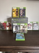 Xbox 360 Elite Boxed Console Bundle 120GB + 9...