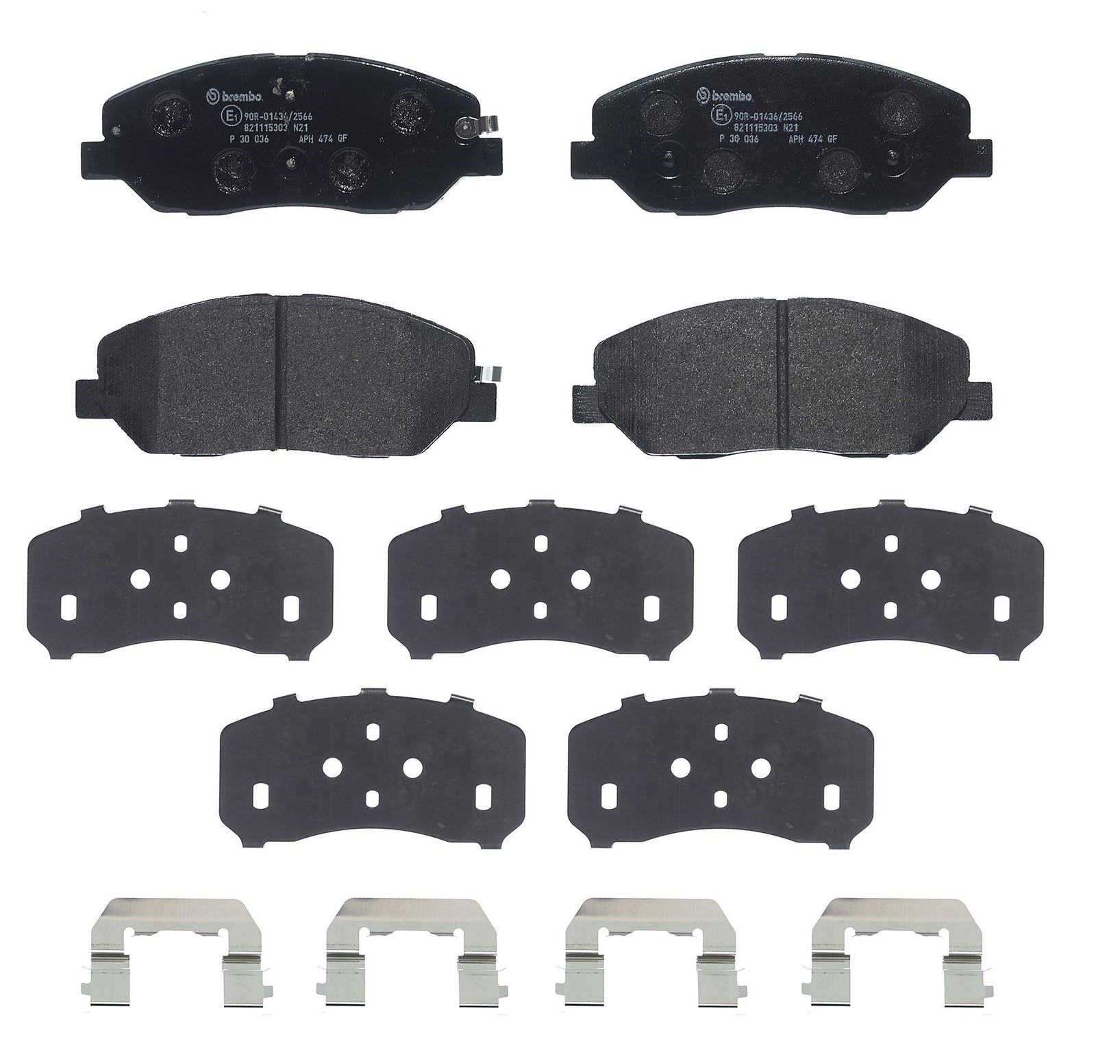 Brembo Bremsbelagsatz P 30 036, Vorne - Bild 6