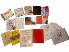 Massive Lot 15 Calligraphy Lettering Handwriting Penmanship Books VG
