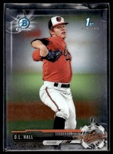 2017 Bowman Draft Chrome D.L. Hall Baltimore Orioles #BDC-82