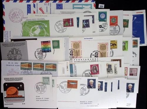 // GERMANY - 114 COVER, FDC, POSTCARD - SPACE