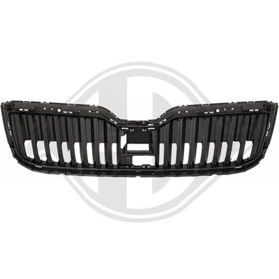 DIEDERICHS Kühlergrill Kühlergitter schwarz für Skoda Superb III Kombi 3V5 3V3