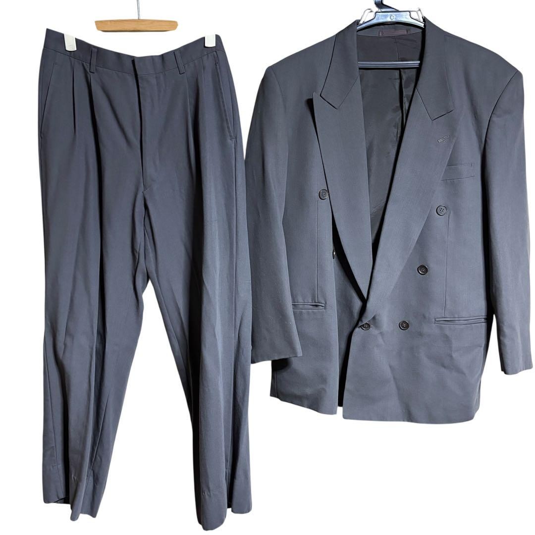 Double suit setup two tuck gray type (greenish co… - image 1