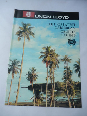 Union Lloyd - The Greatest Caribbean Cruises 1979-1980 Prospekt
