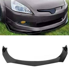 For Honda Accord Sedan 05-08 Carbon Style Front Bumper Lip Splitter Spoiler Kit