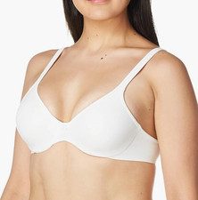 Bali Women's Passion for Comfort Underwire Bra DF3383 White Size 36C 12884