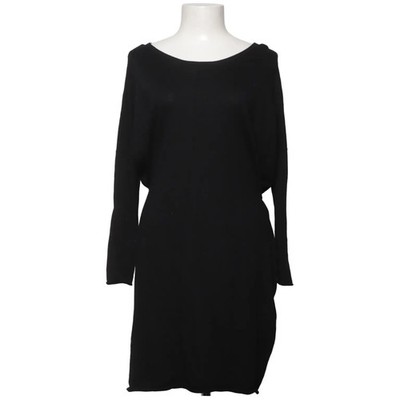 COS, Kleid, Größe: M, Schwarz, Merinowolle, Einfarbig, Feinstrick, Damen #weM