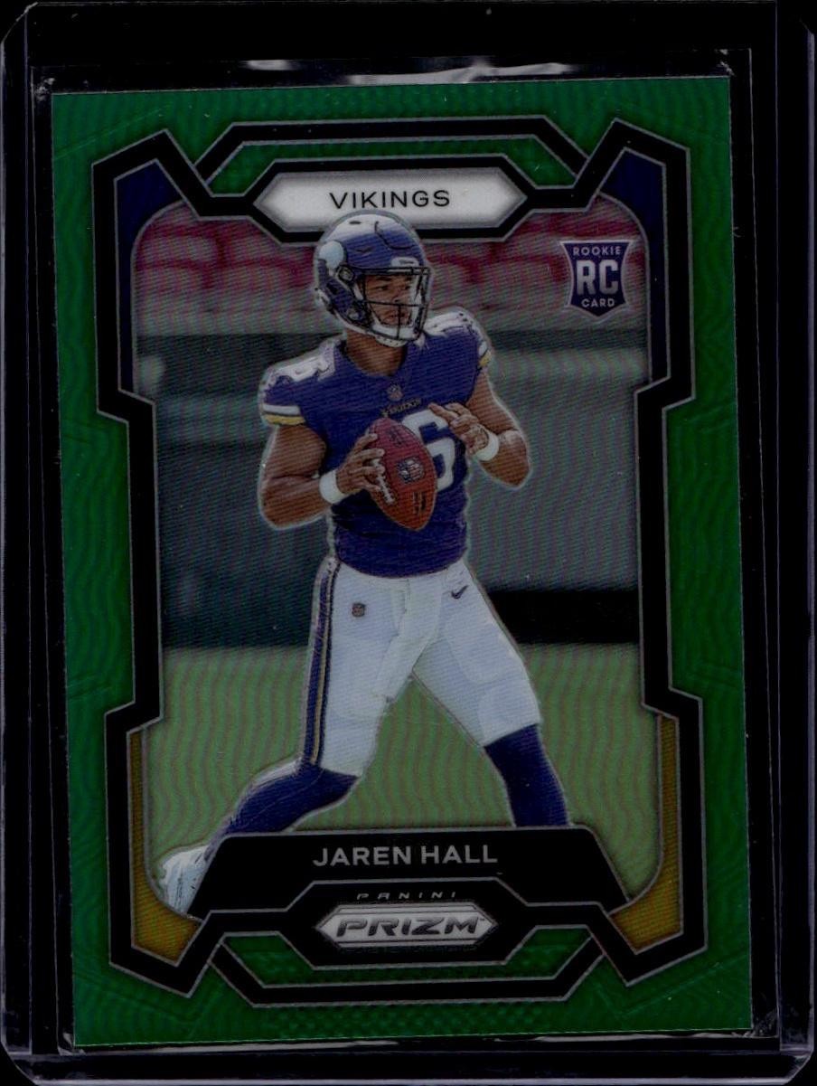 2023 Panini Prizm #367 Jaren Hall Green