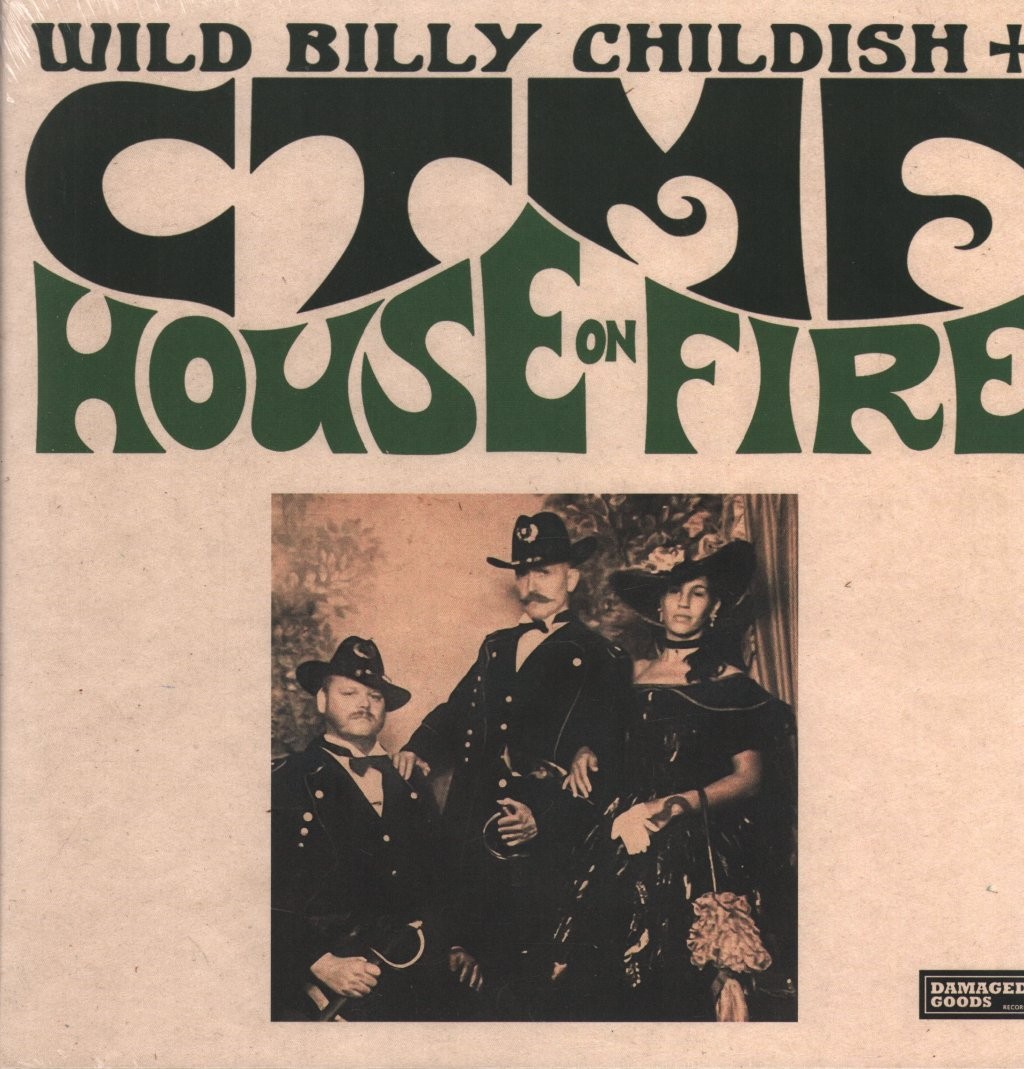 Wild Billy Childish & Ctmf House On Fire LP Vinyl NEW