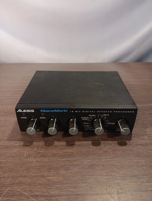 ギター Alesis NanoVerb 18Bit Digital Effects ALESIS NANOVERB 18-BIT DIGITAL EFFECTS PROCESSOR - UNTESTED | eBay