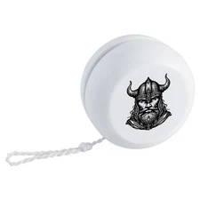 'Viking Warrior Portrait' Retro Style Yo-Yo (YY00051361)