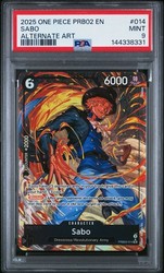 Sabo PRB02-014 Alternate Art Super Rare Foil - Premium Booster The Best Vol. 2