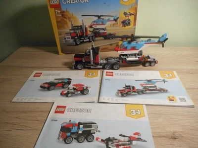 LEGO Creator 31146 Flatbed Truck with Helicopter