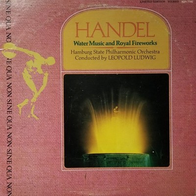 Georg Friedrich Händel, Leopold Ludwig, Water Music And Royal Fireworks, (LP, L
