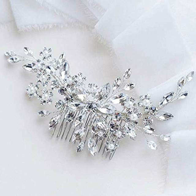 Yean Wedding Hair Comb Rhinestones Bridal Side Accessories