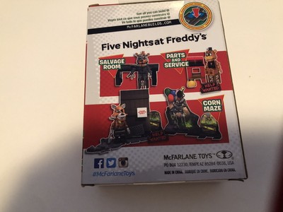 FNAF McFarlane” Freddy Fazbear Parts & Service Mini Construction Set 39  Pieces