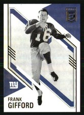 Frank Gifford 2021 Donruss Elite #98 FOOTBALL Card