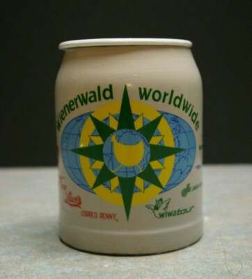 1980 GERMAN WIENERWALD WORLDWIDE RESTAURANT 25TH ANNIVERSARY RASTAL BEER STEIN
