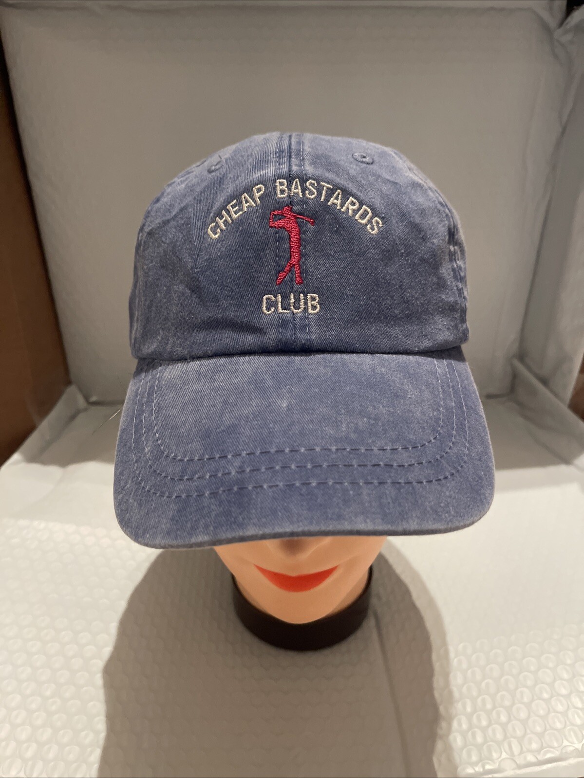 BASEBALL CAP (CHEAP BASTARDS CLUB) LOGO PRE OWNED SKU HB-image